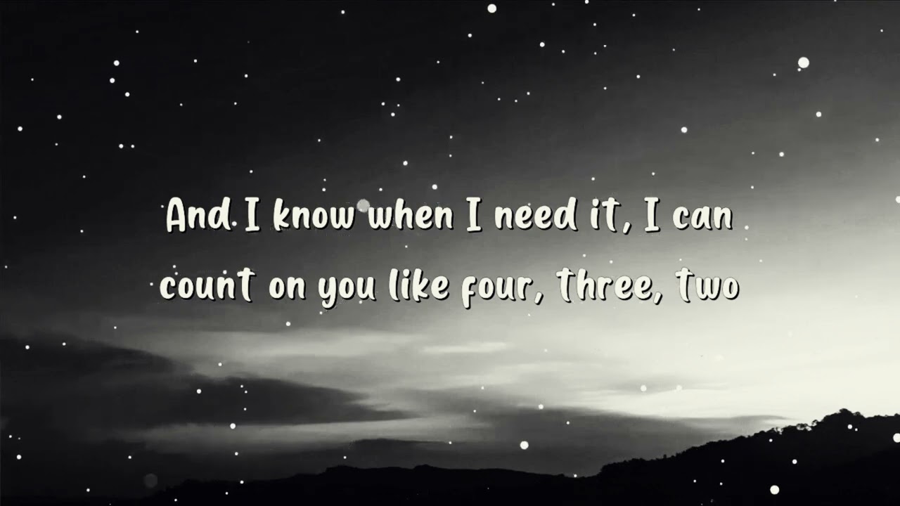 Bruno Mars -Count on Me (Lyrics) - YouTube