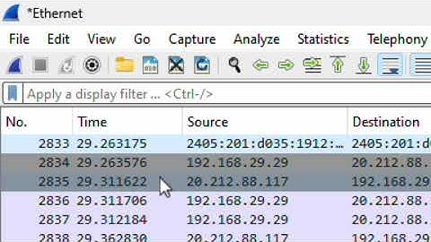 How to start/stop/save -the packet capture using wireshark