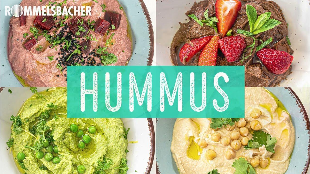 ROMMELSBACHER Multi Chopper 🍴🫒 4 Hummus variants 😋 MZ 400 / MZ 500 -  YouTube