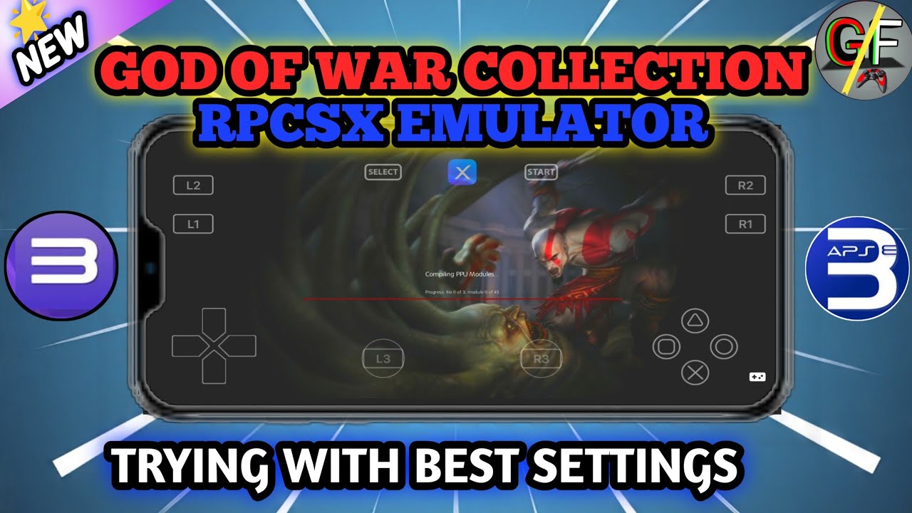 GOD OF WAR COLLECTION FULL SETUP GUIDE ON PS3 RPCSX EMULATOR ANDROID ...