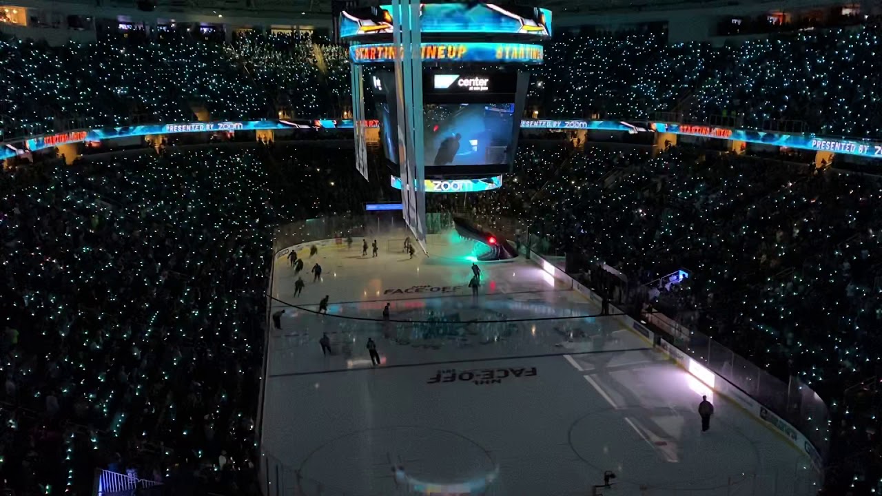 San Jose Sharks 2019-20 Intro + Player Introductions - YouTube