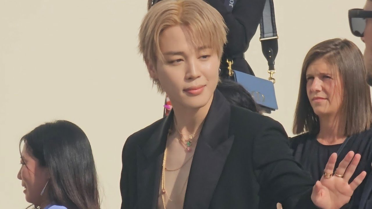 BTS Jimin 박지민 @ Dior event for the Paris Fashion Week
