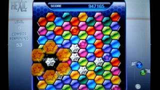 Hexic flower made from star pieces