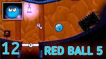 RED BALL 5 Gameplay Walkthrough Part-12 Level 71-75