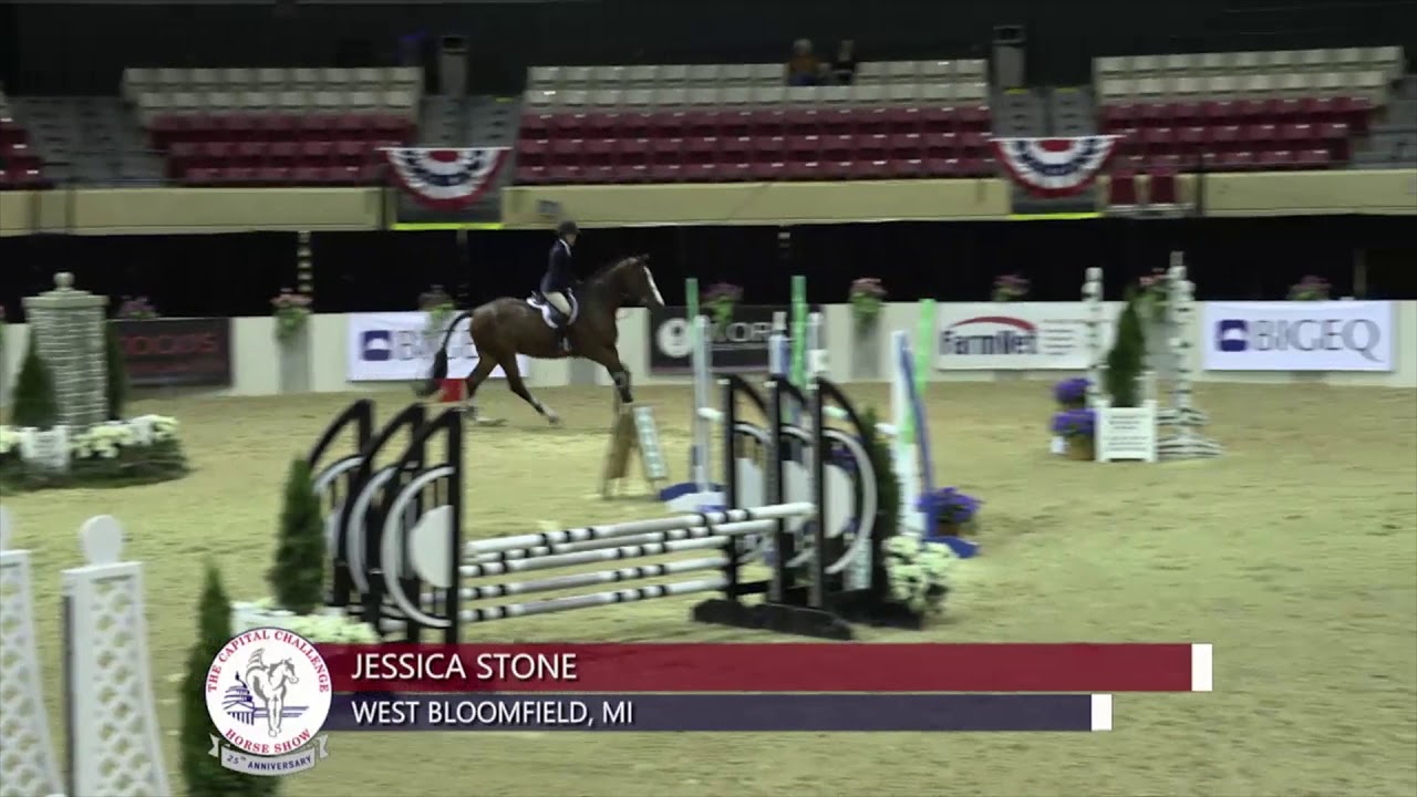 Jessica Stone's Winning Round in the USHJA 3'3" Jumping Seat Medal Final