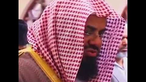 اقرب زوم للشيخ سعود الشريم من خواتيم سورة الذاريات قمة الإبداع❤❤❤🌷