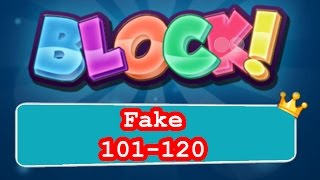 BLOCK! Fake Level 101-120 (Special Standard) - Lösung Solution Walkthrough