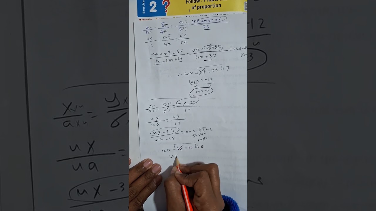 Follow ..Properties of proportion prep2 second term (2026)📢📢💪✋️