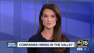 Companies hiring in the Valley including for the state fair