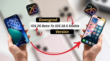 How to Downgrade iOS 26 Beta to iOS 18.5 – Step-by-Step Guide! (NO DATA LOSS!)