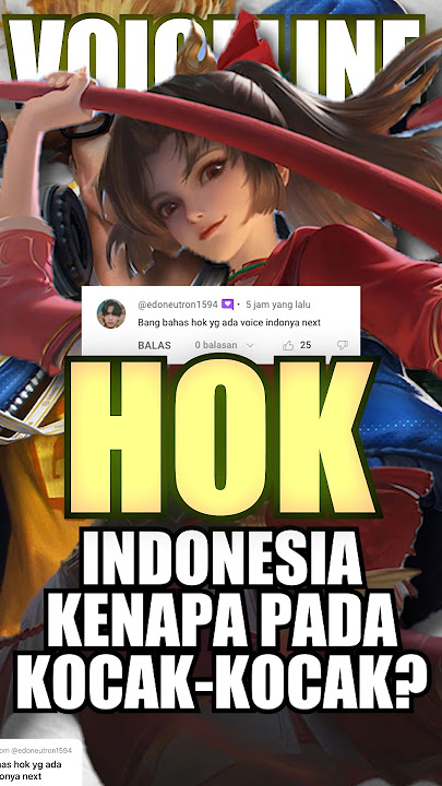 Bagaimana Fitur Voiceline HoK yang bisa bahasa Indonesia?