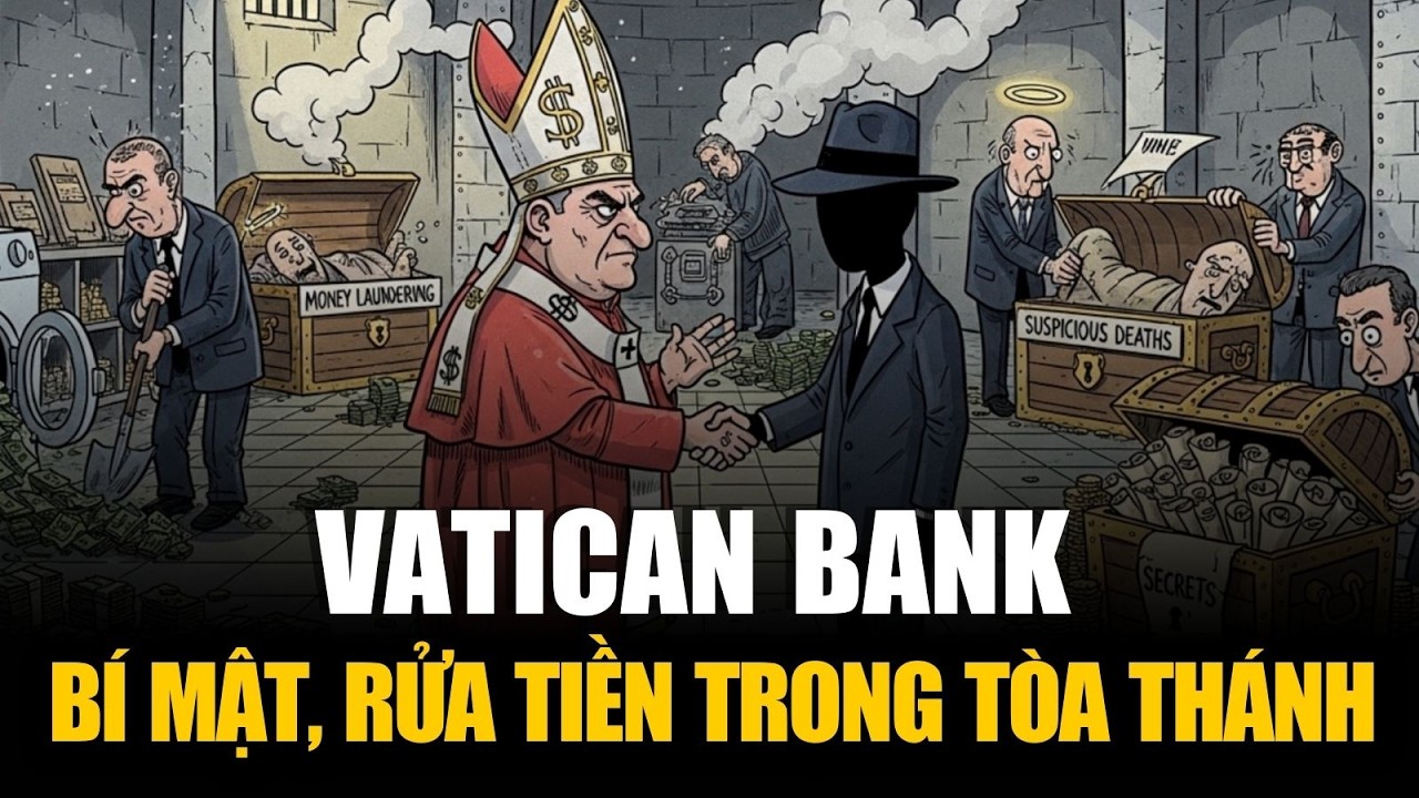 Vatican Bank: Sự Thật Về Kho Tàng Bí Mật, Rửa Tiền Và Những Cái Chết Đầy Nghi Vấn Trong Tòa Thánh?