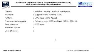 Machine Learning Movie Review Classification