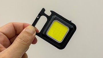 Móc chìa khoá đèn led, siêu sáng, chống nước, khui bia, cảnh báo và có luôn nam châm