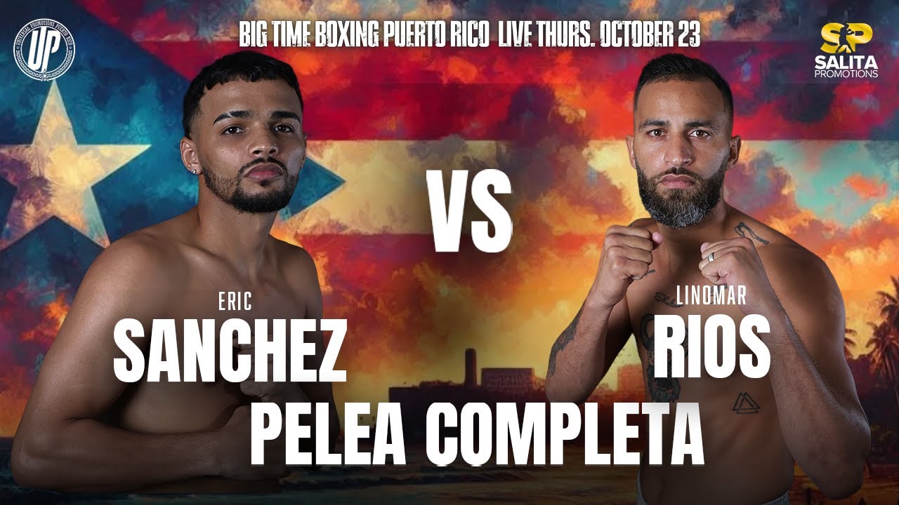 Eric "Turbo" Sánchez vs Linomar Ríos | PELEA COMPLETA