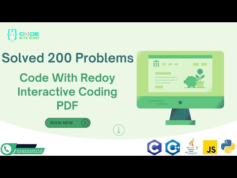 Beta Version of Interactive Coding PDF - Solve 200+ Problems