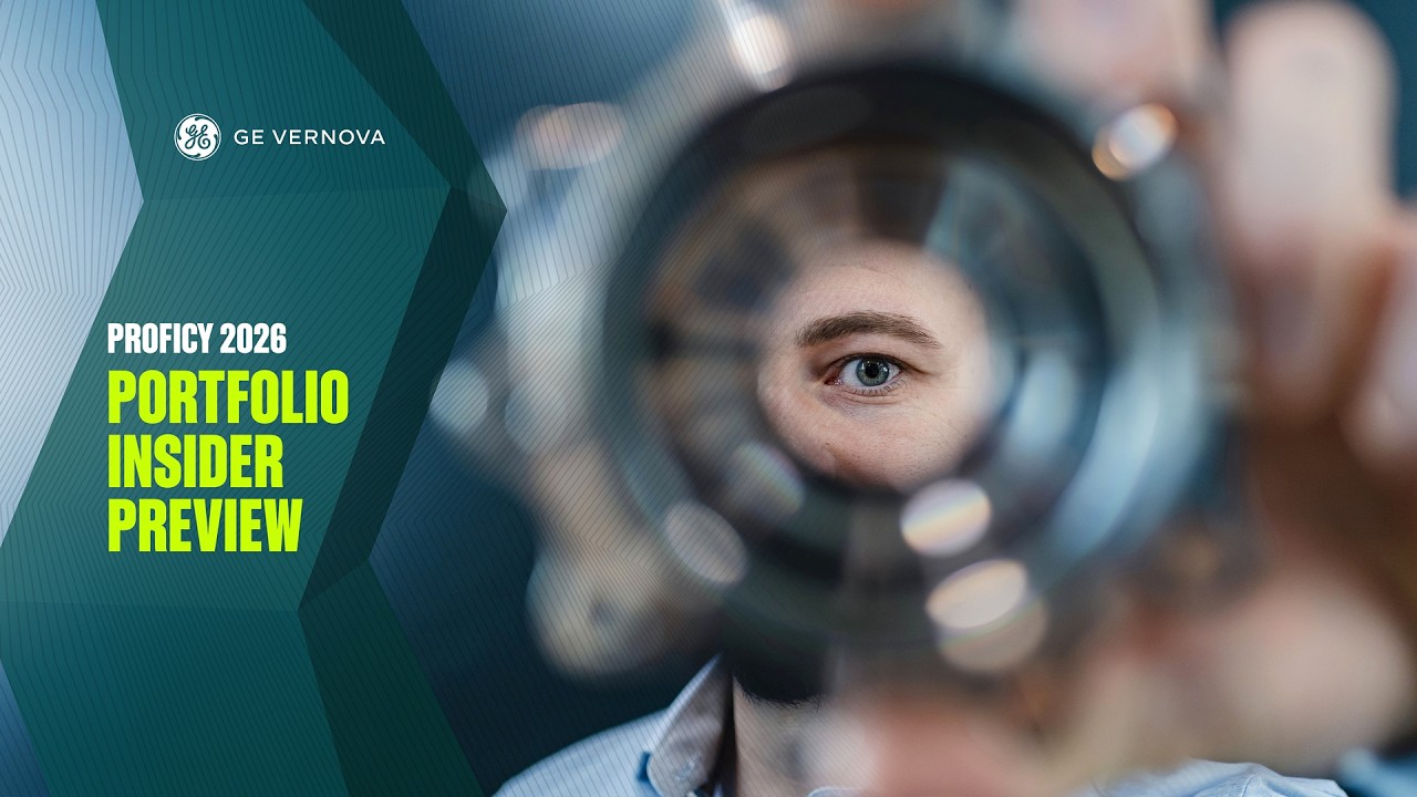 Proficy 2026: Portfolio Insider Preview