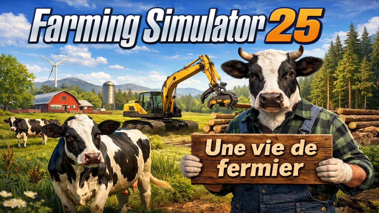 FS25 #7 Une vie de fermier | Première récolte de blé + TP