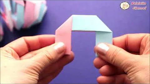 簡単おもしろ工夫折り紙