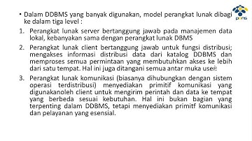 Teori - Basis data Client / Server