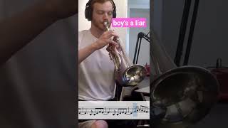 Boy&#39;s a liar on trumpet