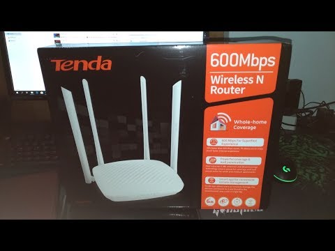 TENDA F9!! Unboxing!! Wireless N 600 mbps