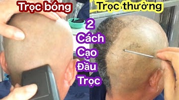 2 Cách Cạo Đầu Trọc , Chia Sẻ Cách Cạo Trọc Đầu Không Đau, Bóng mịn, Đơn Giản NTN | Shave bald head