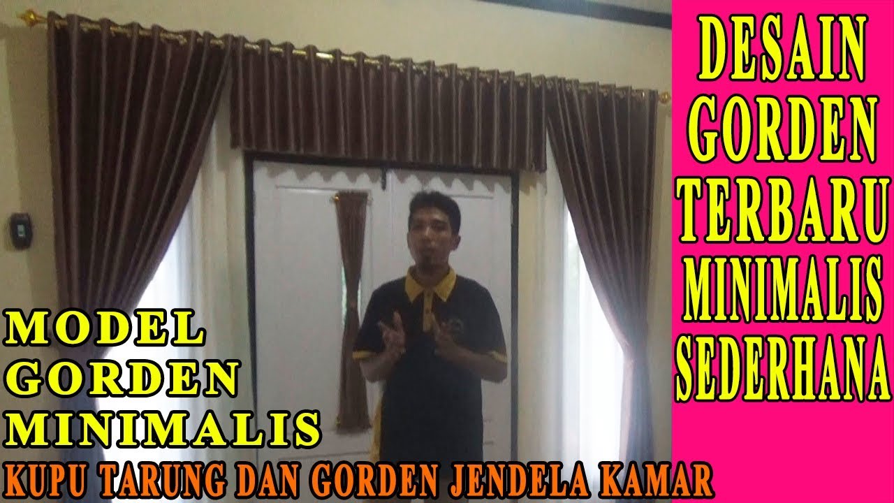 Terbaru Model Gorden Jendela Ruang Tamu Pintu Kupu Tarung Youtube