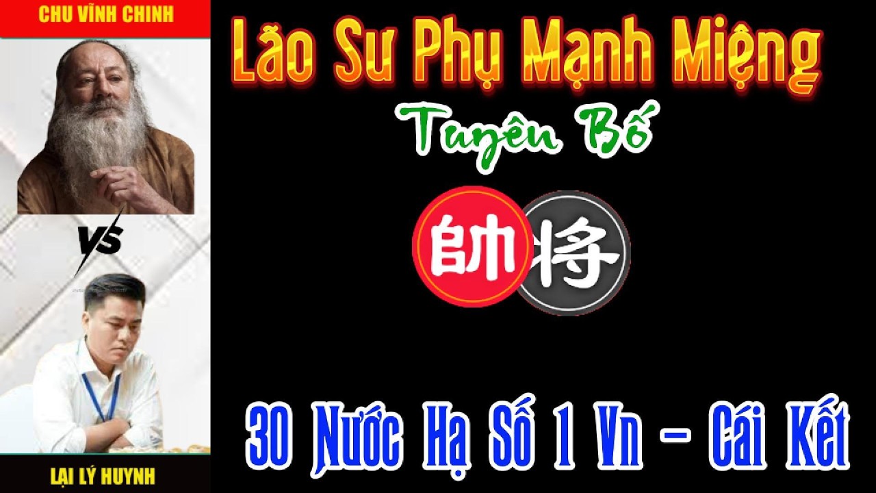 Cờ tướng đương đại: Lại Lý Huynh khiến lão sư phụ đứng hình với màn phế xe phản công không tưởng