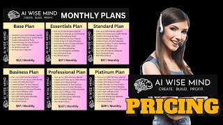 ✅AiWiseMind Pricing | Only $12 a month for 500 Videos?? WHAT!!!