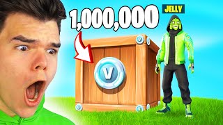 GUESS What's In The BOX To WIN 1,000,000 V-BUCKS! (Fortnite)