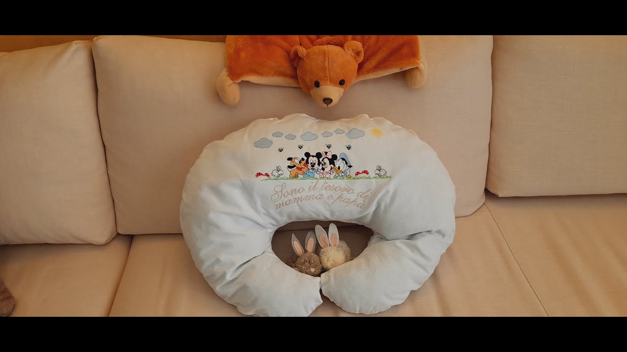 Tutorial cuscino allattamento