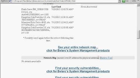 First impression review (overview and tour) of the Belarc Advisor system information software