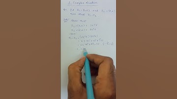 intermediate 2nd year maths #complexnumbers#1exercise #maths2a #youtubeshorts #music #easymaths