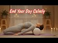 Bedtime Yoga to Sleep Better | End Your Day Calmly 🕯️#bedtime yoga #yogaathome