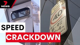 More speed cameras, school speed limits slashed in major SA safety crackdown | 7 News Australia