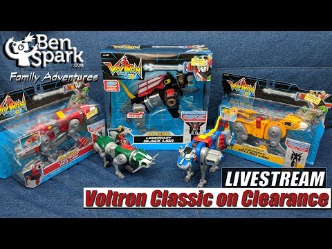 ill form the head unboxing classic voltron lions on clearance and i ll form the head
