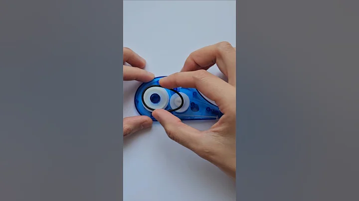 Look inside a correction tape (Tipp-Ex) #shorts