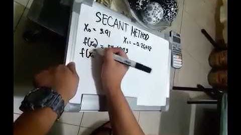 Secant Method