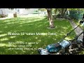 Makita 18" Lawn Mower Tests