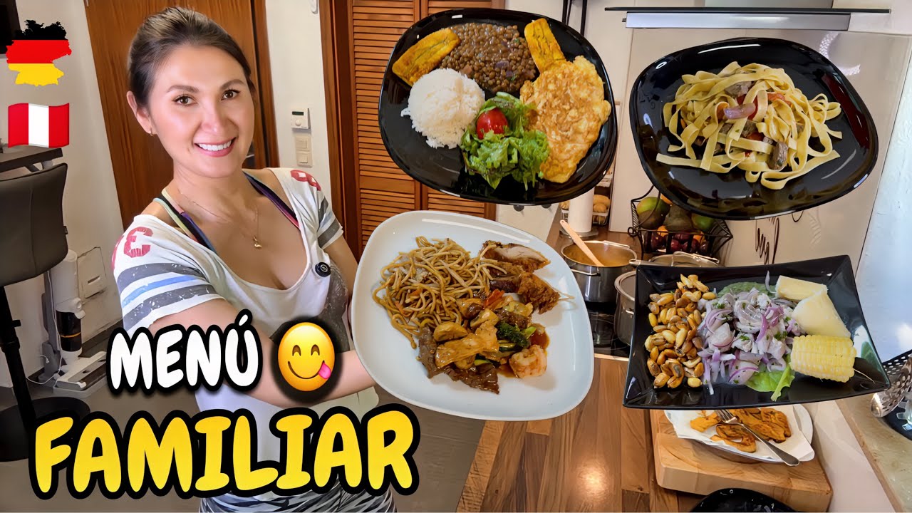 ¡Así se alimenta su amiga Shirley! 🤭 ¡Menú Peruano 🇵🇪 variado en Alemania 🇩🇪 - Shirley Tocic 