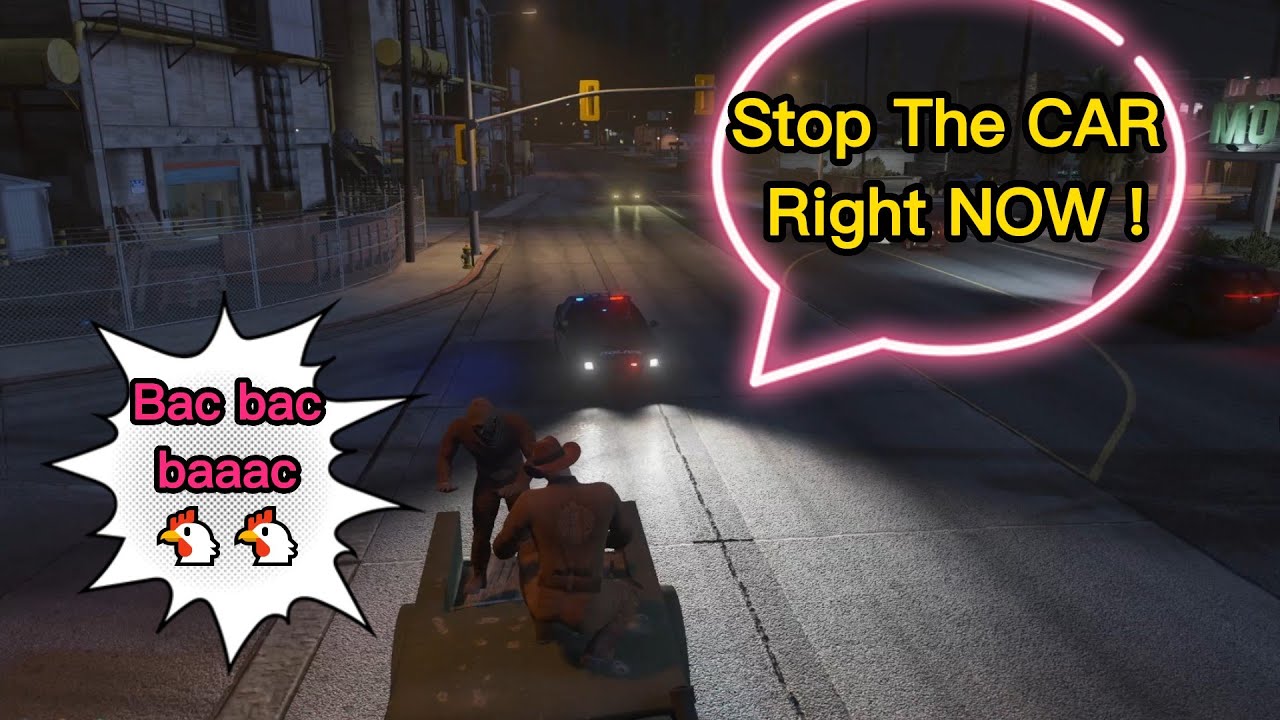 Traffic Stop TERROR! How Saab Faked Being a Chicken Seller to Bail Out the Gang! | NoPixel 4.0 | GTA
