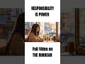 Responsibility is Power #shorts