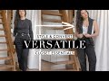 Easy Ways to Style or CONVERT Versatile Closet Essentials: 11 Outfits