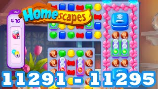Homescapes Level 11291 - 11295 HD 3 - match puzzle Gameplay | android | IOS | 11292 | 11293 | 11294