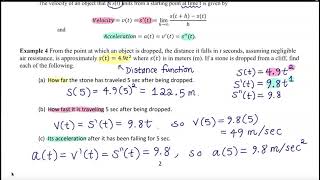 MTH 261 Section 1.8 Application Problems
