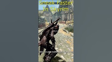 Sluip sneller in Skyrim! 💨