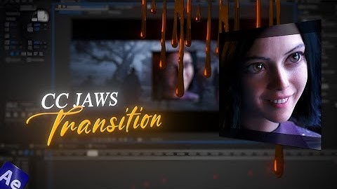 How To Make "CC JAWS TRANSITION" || After Effects Tutorial || 2025