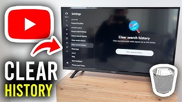 How To Clear YouTube Search and Watch History On TV - Step By Step