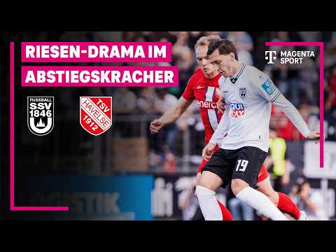 SSV Ulm 1846 - TSV Havelse, Highlights mit Live-Kommentar | 3. Liga | MAGENTA SPORT — football highlights